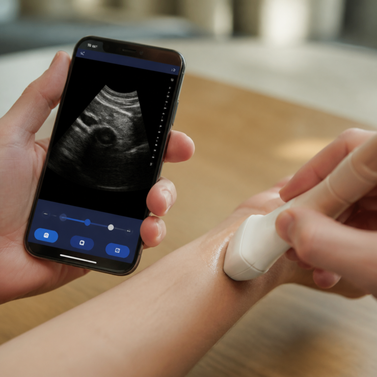 Ultrassom no Celular: Tecnologia ao Seu Alcance