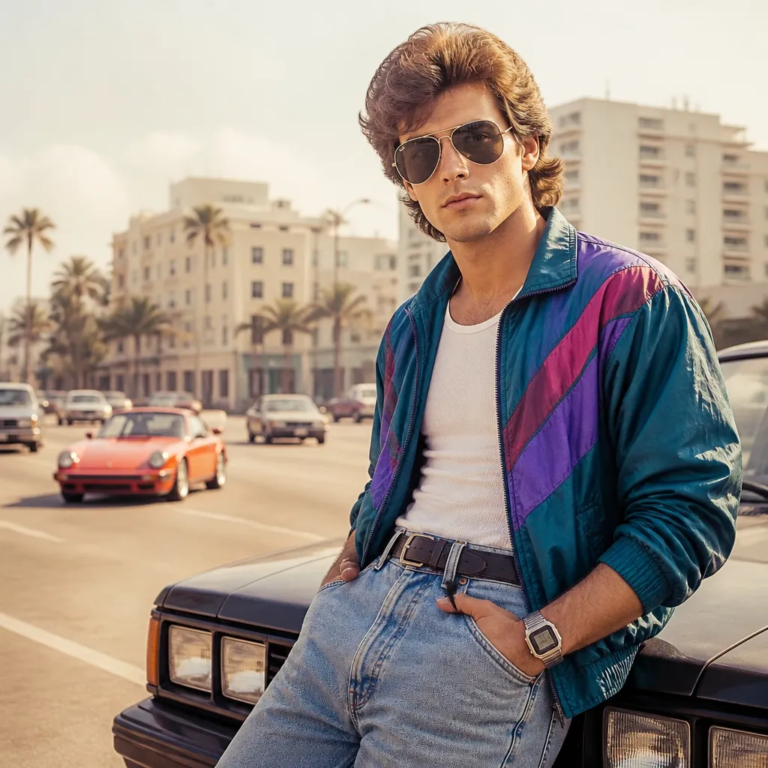 Transforme sua Foto em Estilo Anos 80