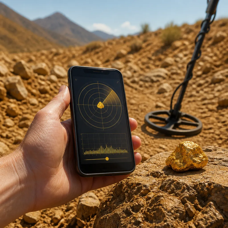 Guia Completo: Como Usar o Detector de Ouro no App