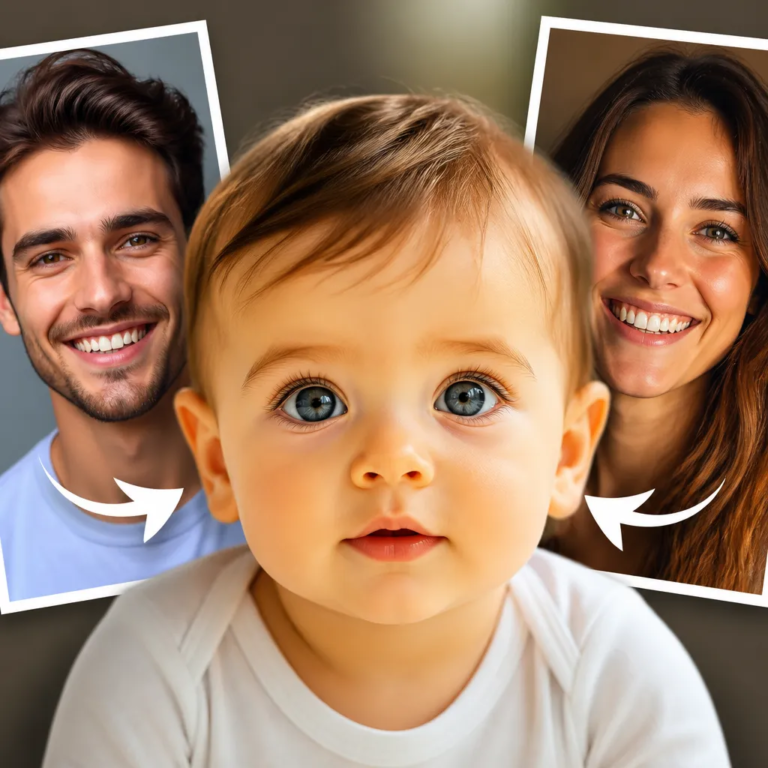 descubra como sera seu filho com suas fotos